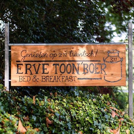Bed and Breakfast Erve Toon'Boer Mander Esterno foto