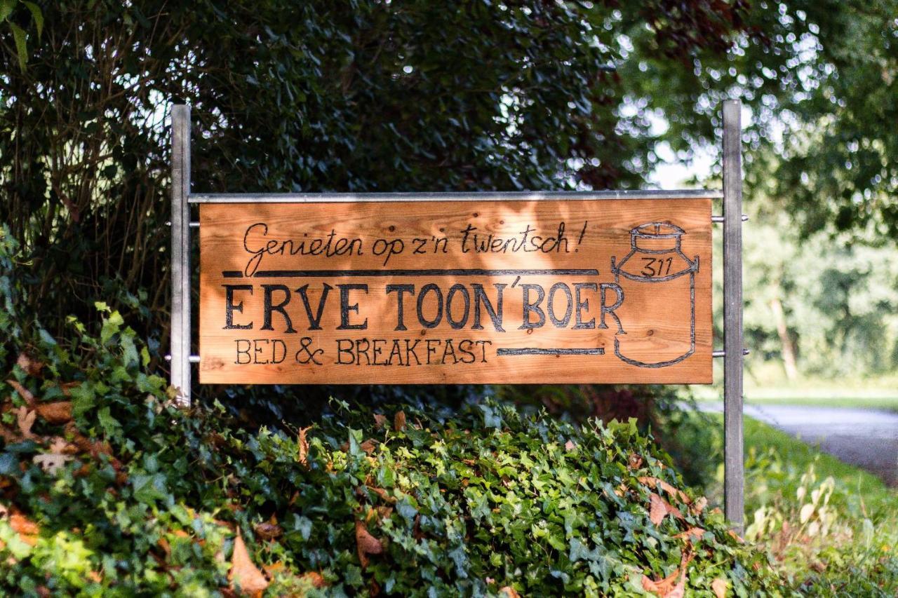 Bed and Breakfast Erve Toon'Boer Mander Esterno foto